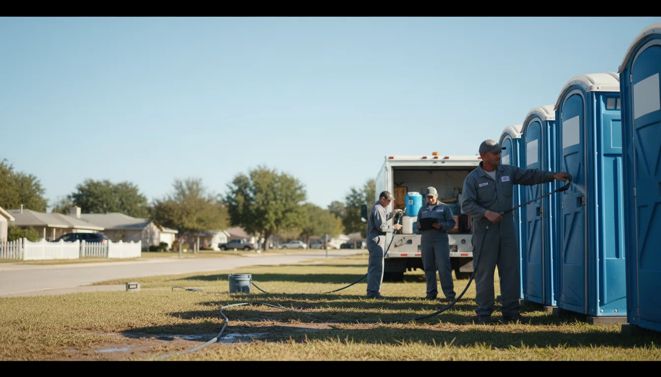 Long-Term Portable Toilet Rental in Santa Teresa, NM near me